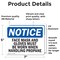 Signmission 5 in Height, 7 in Width, Vinyl Decal, Rectangle OS-2PACK-NS-D-57-L-12373 - alternate 4
